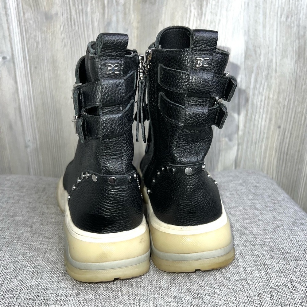 Sam Edelman Resnie Studded Sneaker Combat Boots - Picture 5 of 11
